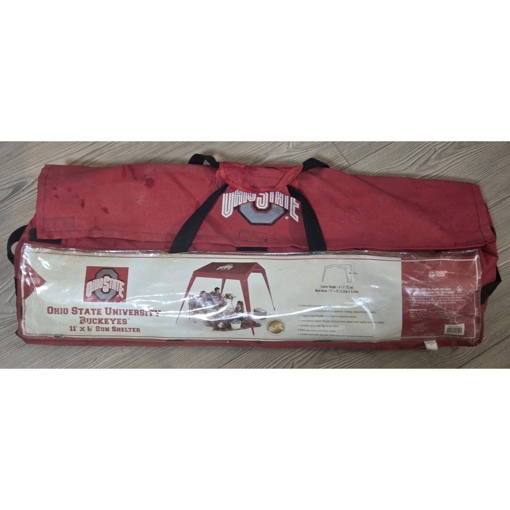 Ohio State Buckeyes Sun Shelter 11'x8' Officially Licensed Beach Event Tent
